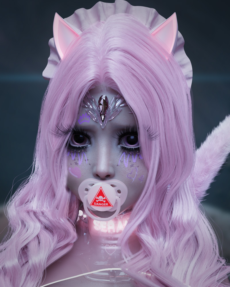 Protected Serah portrait — safely rendered.